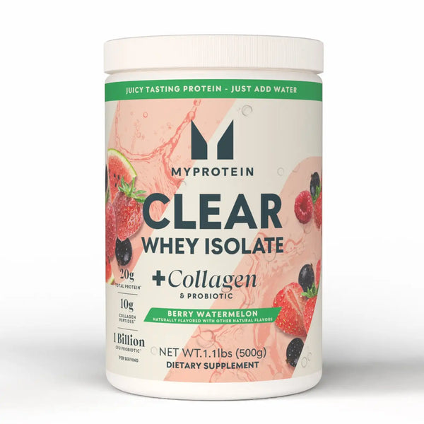 Clear Whey Isolate + Collagen & Probiotic