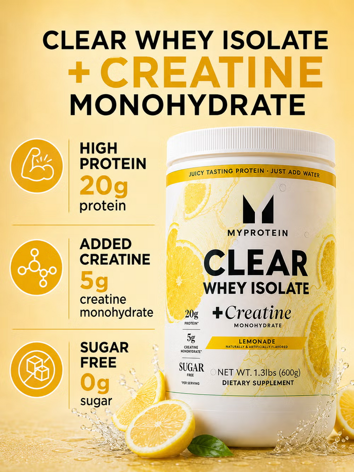 Clear Whey Isolate + Creatine